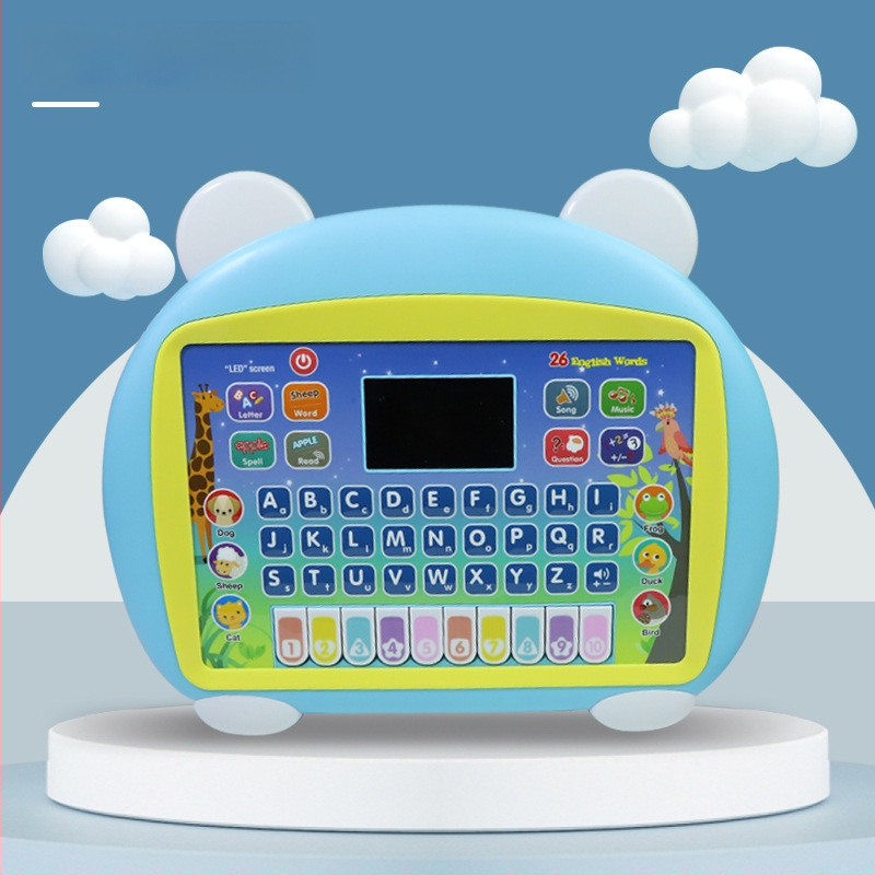 Машина за ранно образование за разкази - електрическа музикална функция, пластмасова конструкция, без запаметяване, за деца 4-6 години