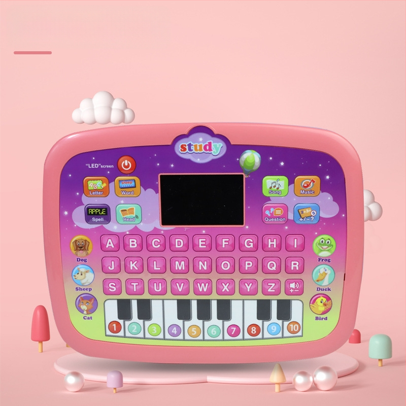 Машина за ранно образование за разкази - електрическа музикална функция, пластмасова конструкция, без запаметяване, за деца 4-6 години