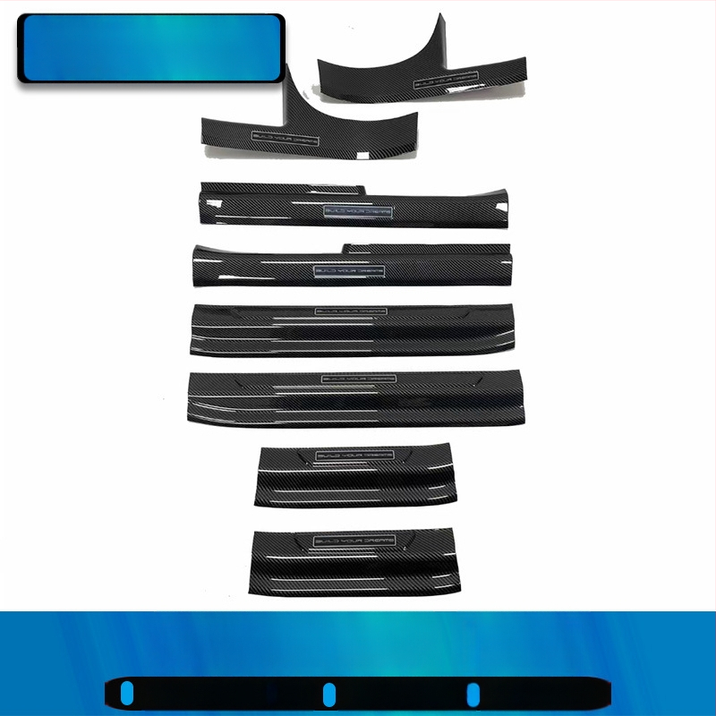 BYD Hiace 05/07Ev durvju sliekšņa lente – sagaidīšanas pedālis, bagāžas nodalījuma aizsargs un virsmas izskata uzlīme