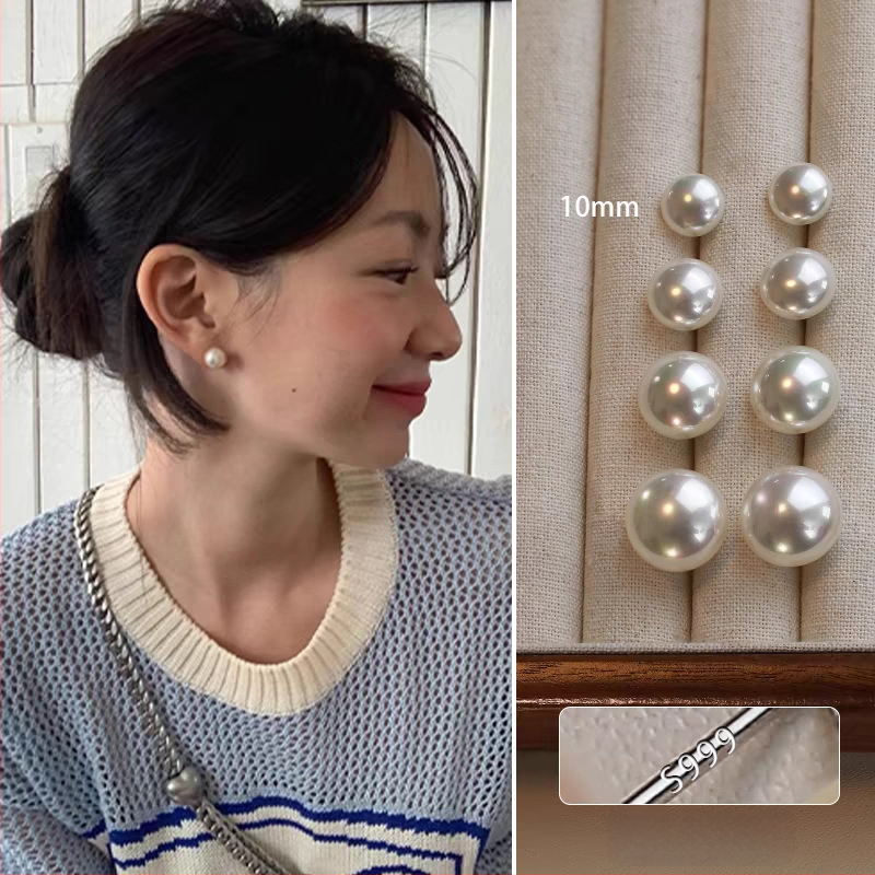 Kunling auskari: ģeometrisks dizains, 99% sudraba tīrība, elektroplātēts pārklājums, sievietēm