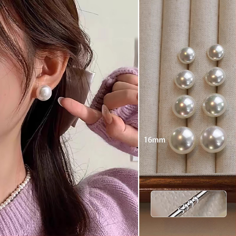 Kunling auskari: ģeometrisks dizains, 99% sudraba tīrība, elektroplātēts pārklājums, sievietēm