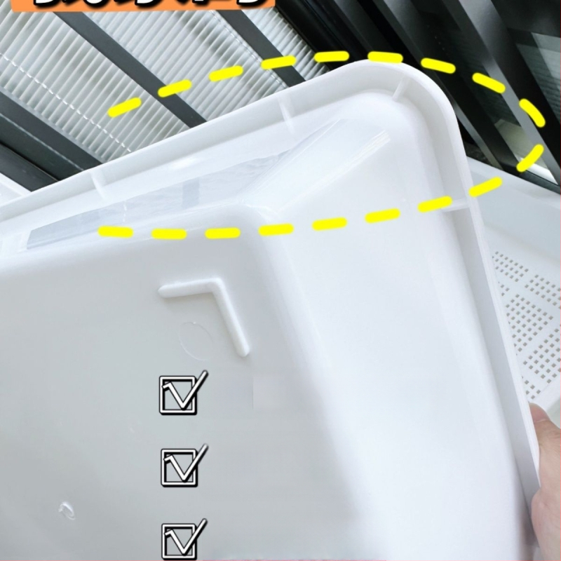 Αναβαθμισμένο Διώροφο Κουτί Άμμου Γάτας για Γατάκια, PVC Υλικό, Μάρκα Unique