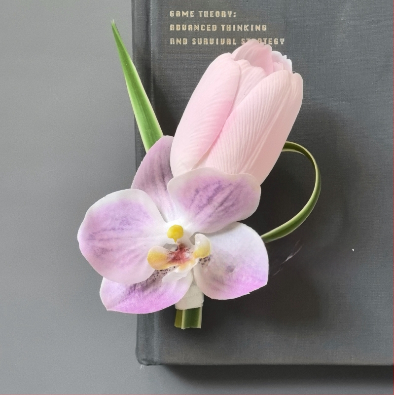 Vestuvių corsage rinkinys iš dirbtinių gėlių nuotakai, jaunikiui, liudininkams ir kitoms – vestuvinių nuotraukų rekvizitas (Prekės ženklas: Kitas; Medžiaga: Kitas; Nustatymas nėra; Logotipo spausdinimas neįmanomas)