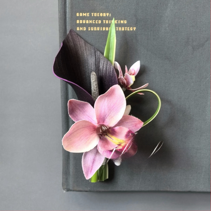 Vestuvių corsage rinkinys iš dirbtinių gėlių nuotakai, jaunikiui, liudininkams ir kitoms – vestuvinių nuotraukų rekvizitas (Prekės ženklas: Kitas; Medžiaga: Kitas; Nustatymas nėra; Logotipo spausdinimas neįmanomas)