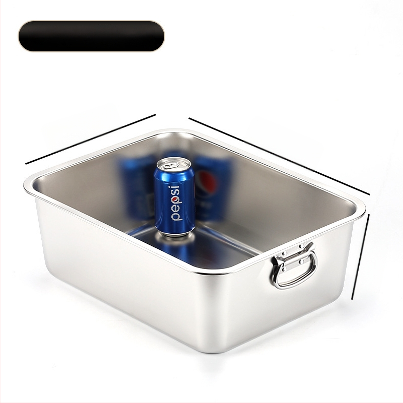 Μεγάλο ανοικτό κουτί άμμου για γάτες με αντι-διαρροής σχεδίαση και χειρολαβή – μέταλλο + πλαστικό