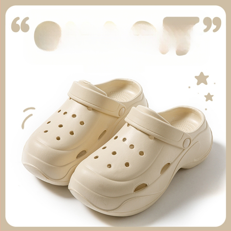 Crocs stil sandale za plažu s podrškom za luk, EVA gornji dio i potplat, debljina potplata 5 mm, ljeto 2025