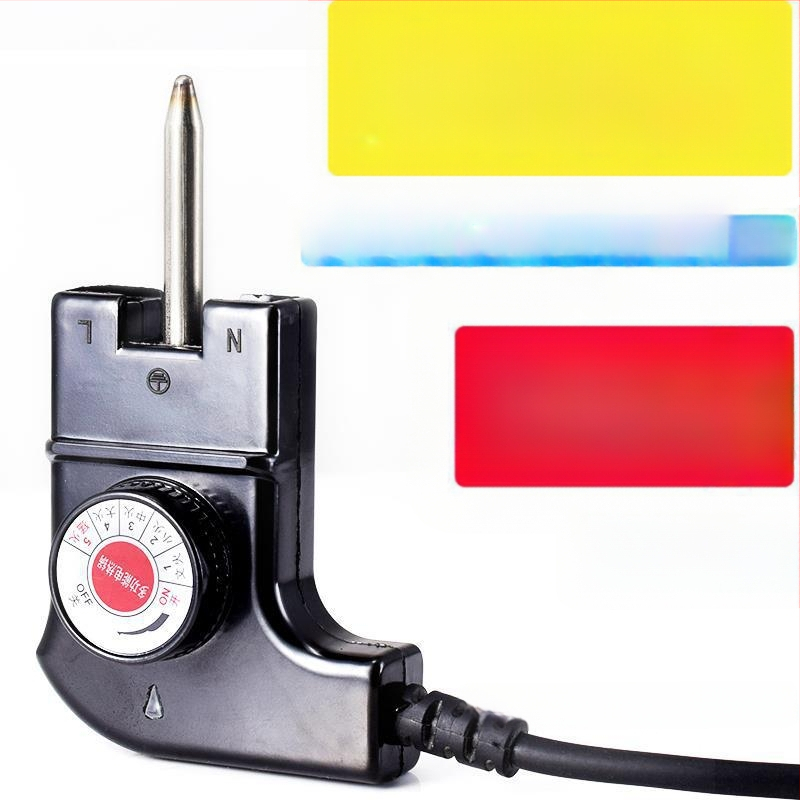 Koreai stílusú multifunkciós elektromos forró fazék, tápkábel hárompontos csatlakozóval, hőmérséklet-szabályozó kábel a fazékhoz és grill serpenyőhöz