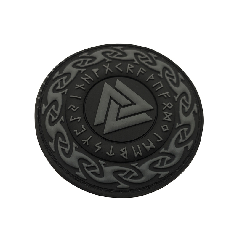 BACK HAND PVC нашивка с лого Odin, Velcro нарукавник за спорт на открито, унисекс, зима 2024