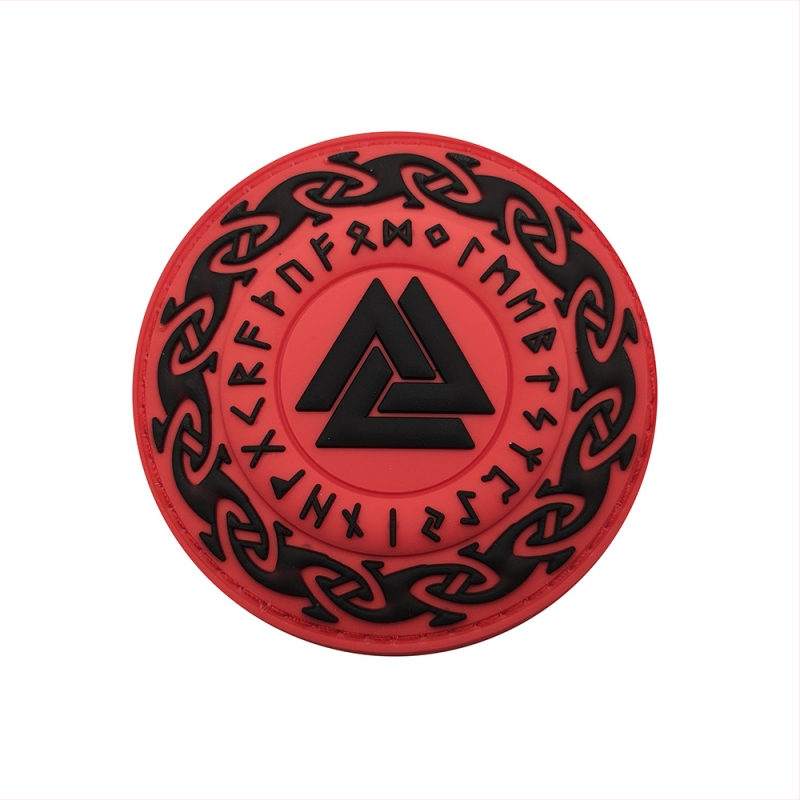 BACK HAND PVC нашивка с лого Odin, Velcro нарукавник за спорт на открито, унисекс, зима 2024