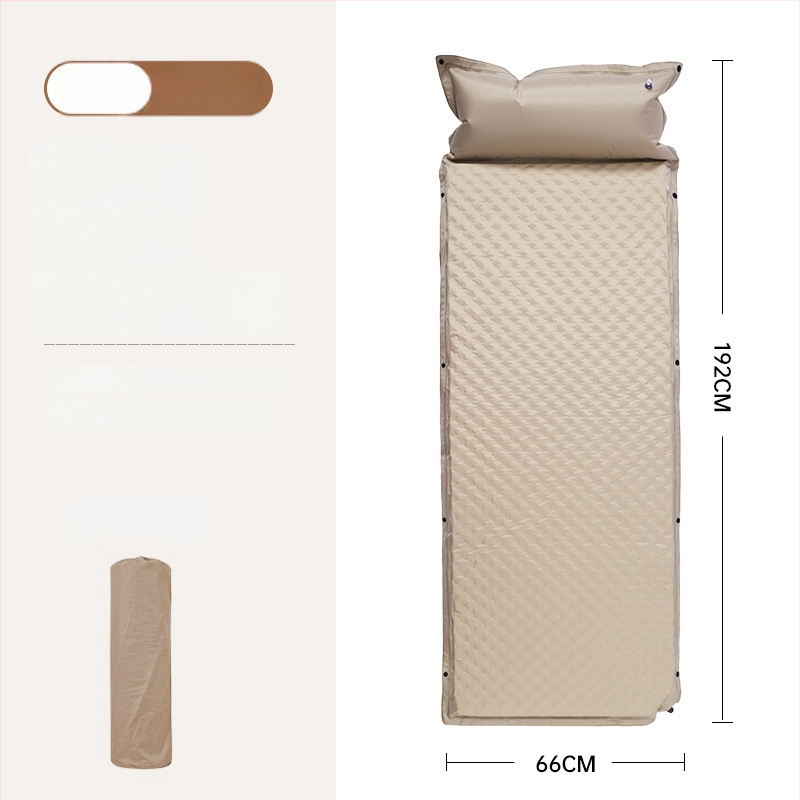 Saltea gonflabilă pentru camping în aer liber - covoraș de podea portabil pentru cort, umflare automată, compatibil cu mașina, Capacitate 1–3 persoane, Greutate netă 3 kg, Material Chun Yongfang