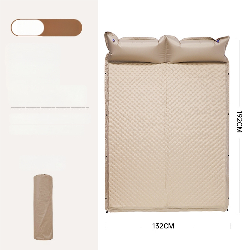 Saltea gonflabilă pentru camping în aer liber - covoraș de podea portabil pentru cort, umflare automată, compatibil cu mașina, Capacitate 1–3 persoane, Greutate netă 3 kg, Material Chun Yongfang