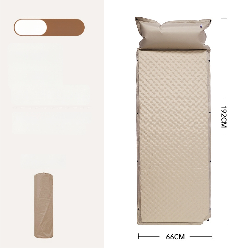 Saltea gonflabilă pentru camping în aer liber - covoraș de podea portabil pentru cort, umflare automată, compatibil cu mașina, Capacitate 1–3 persoane, Greutate netă 3 kg, Material Chun Yongfang