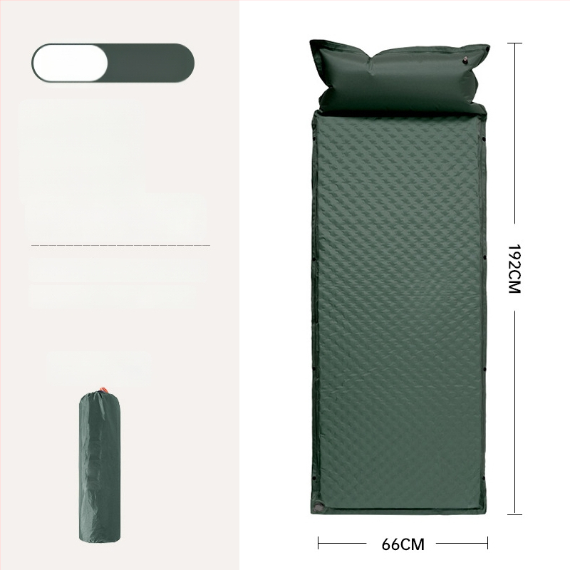 Saltea gonflabilă pentru camping în aer liber - covoraș de podea portabil pentru cort, umflare automată, compatibil cu mașina, Capacitate 1–3 persoane, Greutate netă 3 kg, Material Chun Yongfang