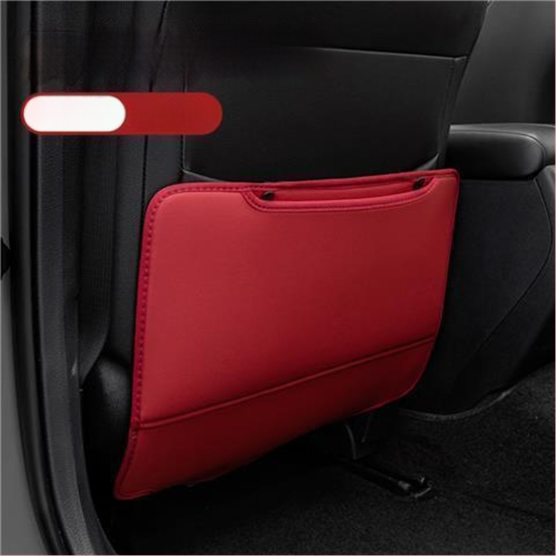 Qichen Защита за задната част на предното седло за Tesla Model 3/Y/X - анти-удар