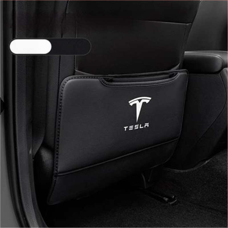 Qichen Защита за задната част на предното седло за Tesla Model 3/Y/X - анти-удар