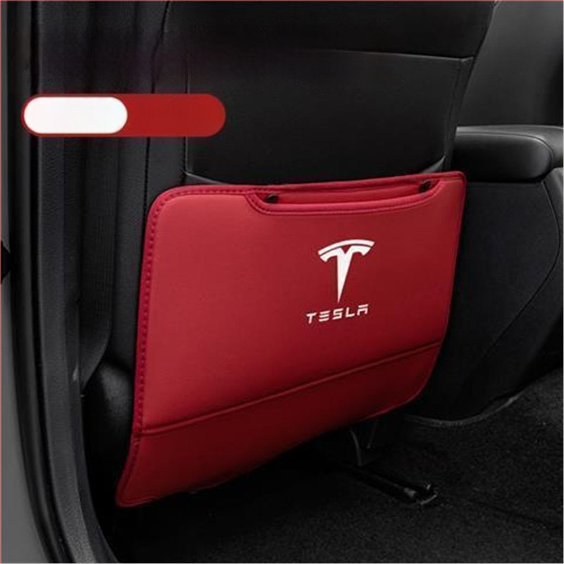 Qichen Защита за задната част на предното седло за Tesla Model 3/Y/X - анти-удар