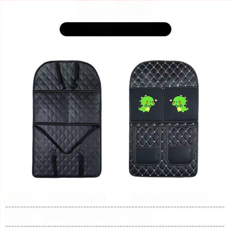 Защитна подложка за задната седалка в автомобил — PU материал, против удар от крак, защита от износ и замърсяване, одобрена частна марка