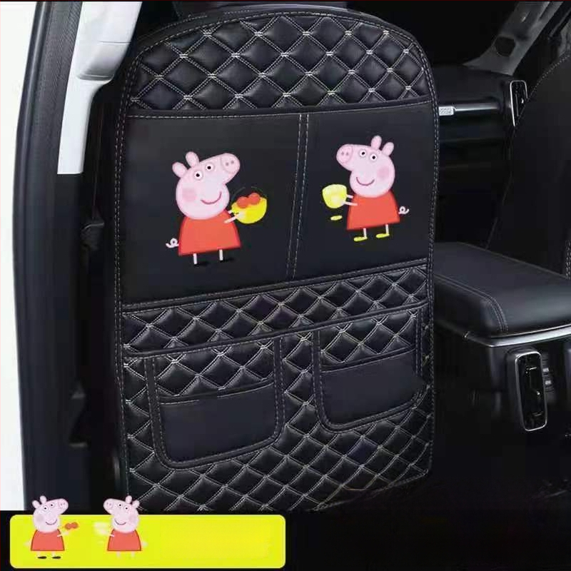 Защитна подложка за задната седалка в автомобил — PU материал, против удар от крак, защита от износ и замърсяване, одобрена частна марка