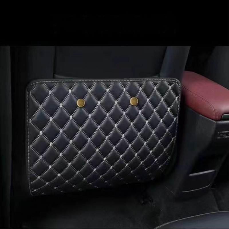 Защитна подложка за задната седалка в автомобил — PU материал, против удар от крак, защита от износ и замърсяване, одобрена частна марка