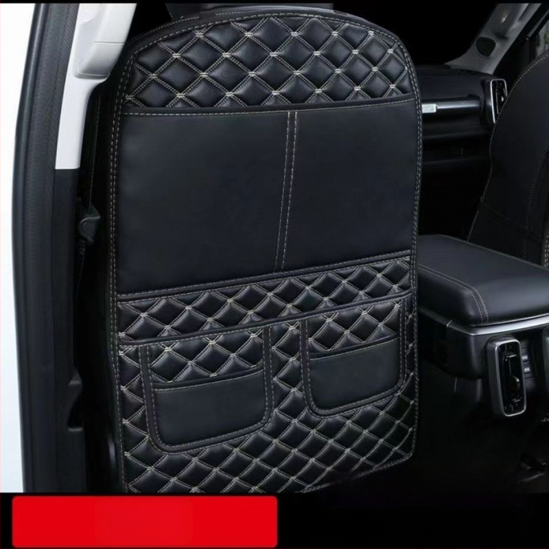 Защитна подложка за задната седалка в автомобил — PU материал, против удар от крак, защита от износ и замърсяване, одобрена частна марка