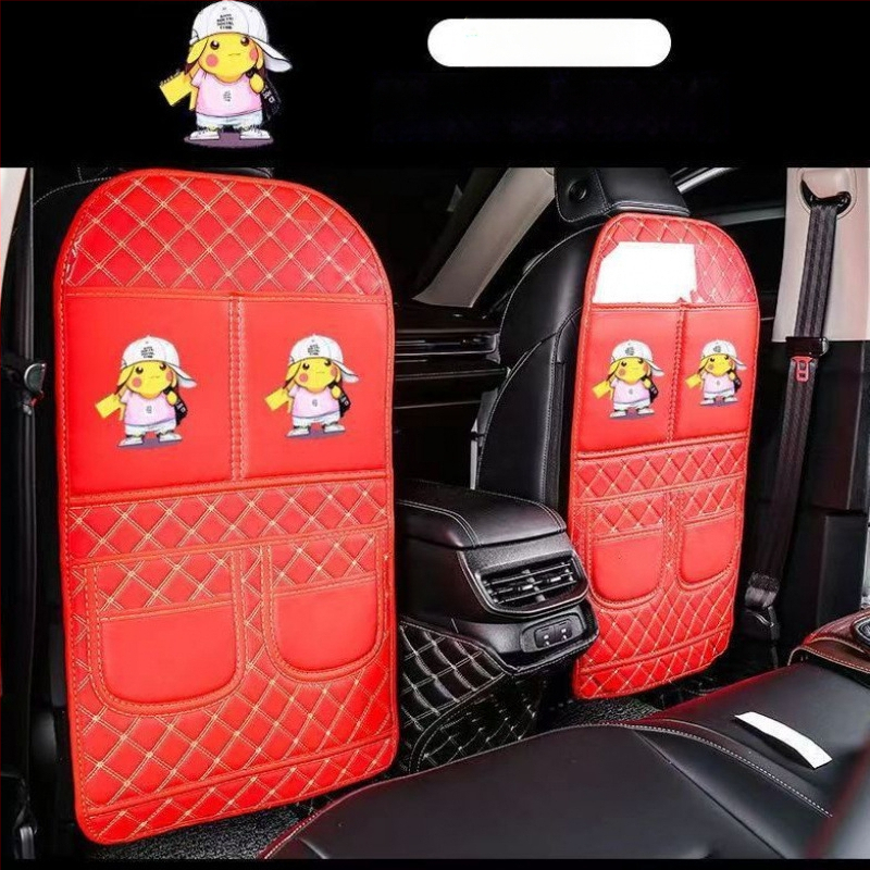 Защитна подложка за задната седалка в автомобил — PU материал, против удар от крак, защита от износ и замърсяване, одобрена частна марка