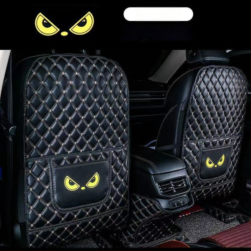 Защитна подложка за задната седалка в автомобил — PU материал, против удар от крак, защита от износ и замърсяване, одобрена частна марка
