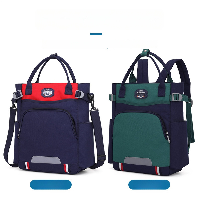 Unisex pratybų maišelis pradinėms mokykloms — Oxford audinys, kvėpuojantis, apkrovos mažinimas, poliesterio vidinis pamušalas, modelis 5100