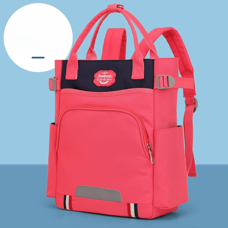 Unisex pratybų maišelis pradinėms mokykloms — Oxford audinys, kvėpuojantis, apkrovos mažinimas, poliesterio vidinis pamušalas, modelis 5100