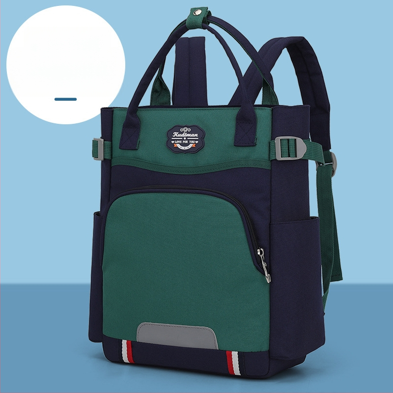 Unisex pratybų maišelis pradinėms mokykloms — Oxford audinys, kvėpuojantis, apkrovos mažinimas, poliesterio vidinis pamušalas, modelis 5100