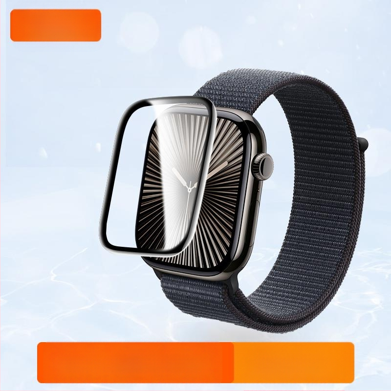 Apple S10 viedpulksteņa hidrogel ekrāna aizsargs - HD, izturīgs pret krišanu, saderīgs ar iWatch S9/S8/S7