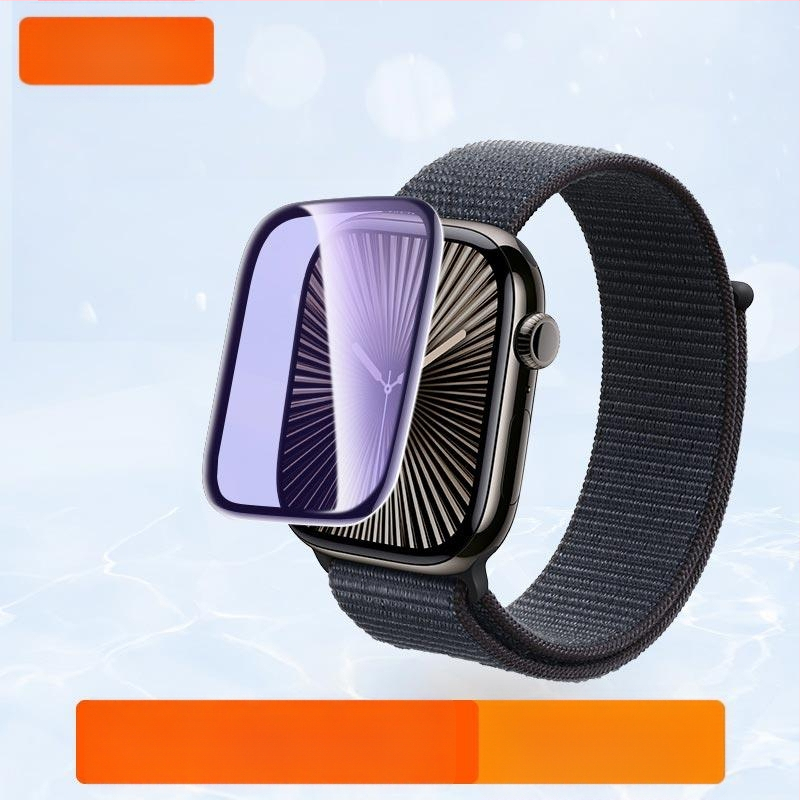 Apple S10 viedpulksteņa hidrogel ekrāna aizsargs - HD, izturīgs pret krišanu, saderīgs ar iWatch S9/S8/S7