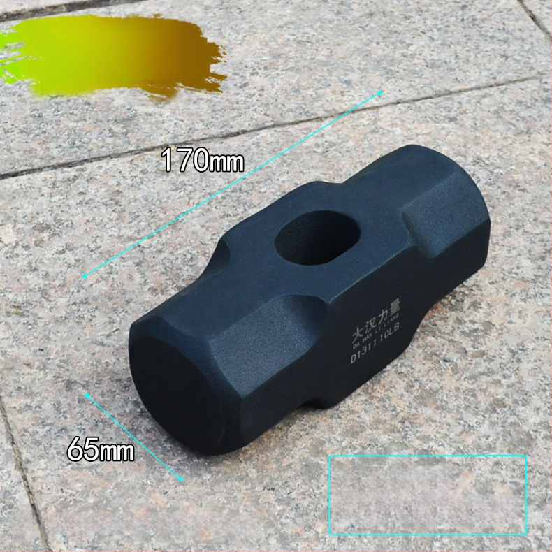 Осмоъгълен чук, въглеродна стомана, удароустойчив, дървена дръжка, обработка по заявка