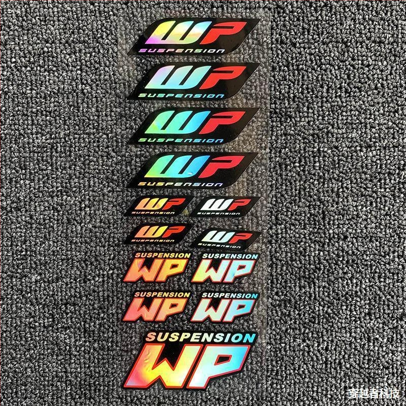 Motocikla un ķivere uzlīmju komplekts ar atstarojumu lāzera efektu, sacensību sponsoru uzlīmēm