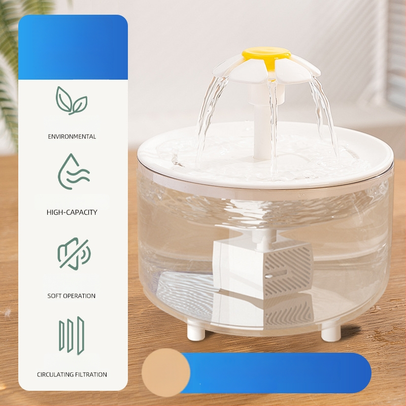 Senwei Диспенсър за вода за котки и кучета с автоматична циркулация, отделяем, 500 г, модел Anti-Dry Burn