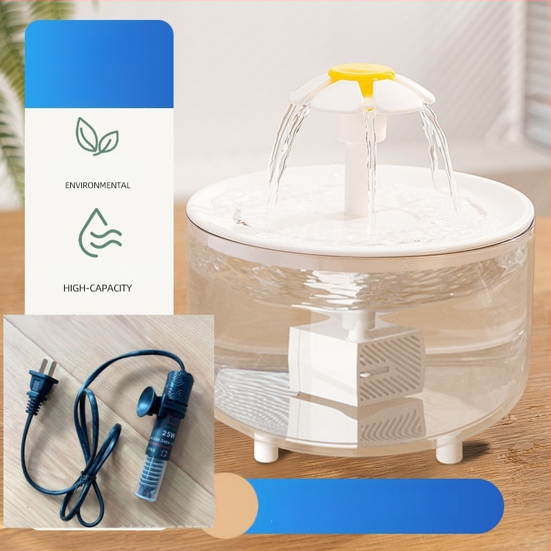 Senwei Диспенсър за вода за котки и кучета с автоматична циркулация, отделяем, 500 г, модел Anti-Dry Burn