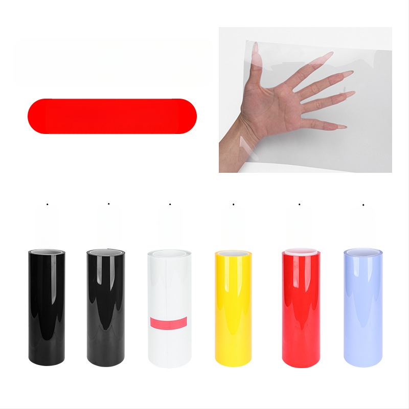 Runze guanglong TPU auto lukturu krāsu maiņas filma ar gaismas kontroli, pašatjaunojošs, skrāpējumu aizsardzība priekšējām un aizmugurējām luktām