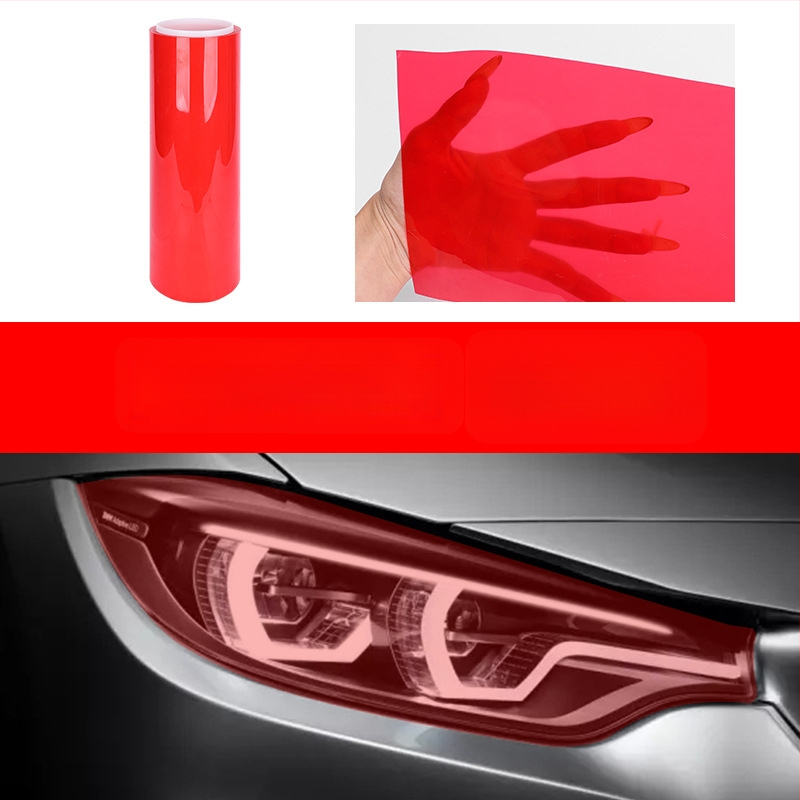 Runze guanglong TPU auto lukturu krāsu maiņas filma ar gaismas kontroli, pašatjaunojošs, skrāpējumu aizsardzība priekšējām un aizmugurējām luktām