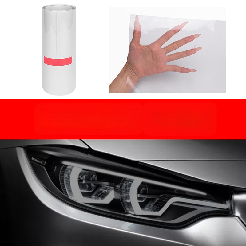 Runze guanglong TPU auto lukturu krāsu maiņas filma ar gaismas kontroli, pašatjaunojošs, skrāpējumu aizsardzība priekšējām un aizmugurējām luktām
