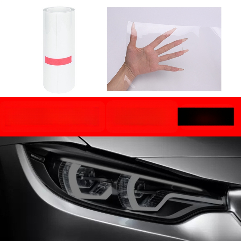 Runze guanglong TPU auto lukturu krāsu maiņas filma ar gaismas kontroli, pašatjaunojošs, skrāpējumu aizsardzība priekšējām un aizmugurējām luktām