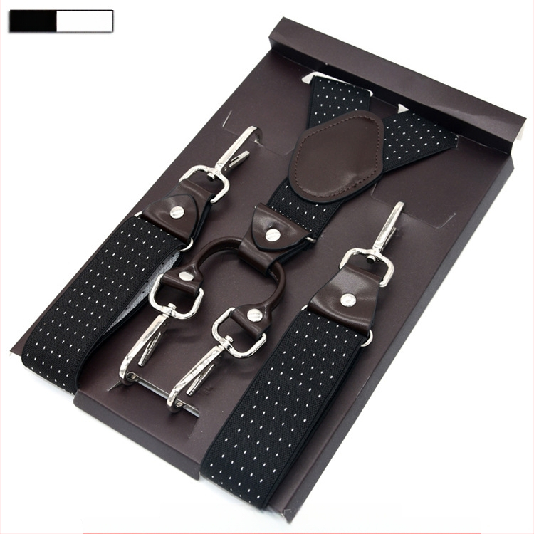 Cleme pentru bretele din nailon cu agrafe, 4 buc., reglabile, cruce pe spate