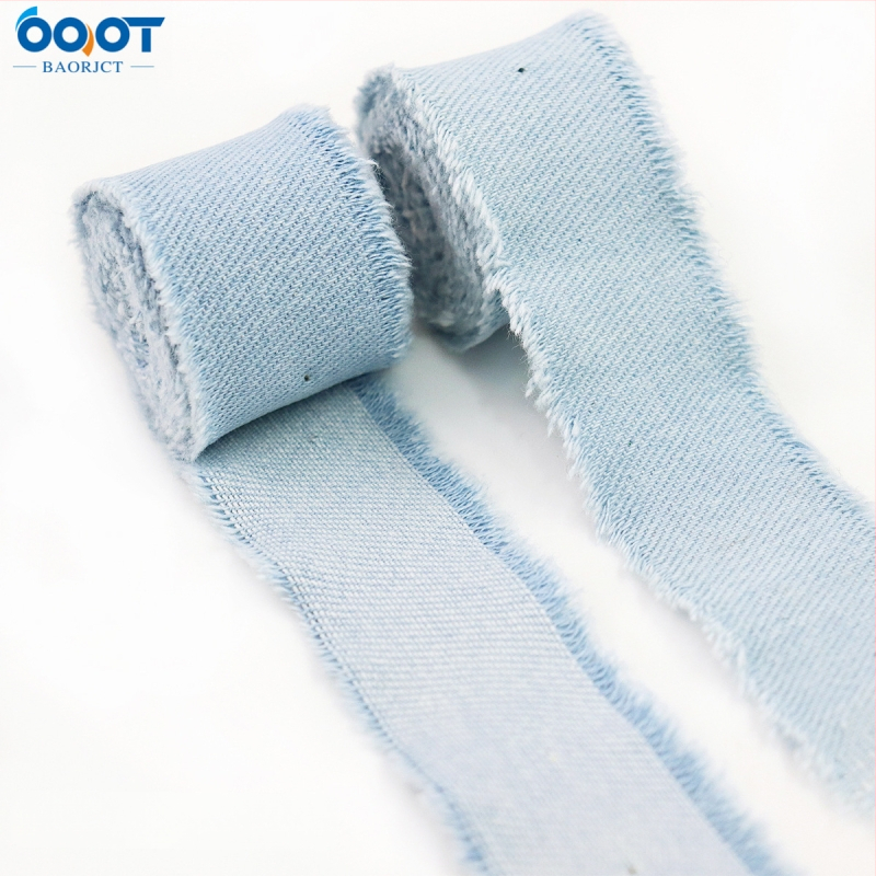 OOOT BAORJCT poliészter Chanel-stílusú dupla bojt szalag hajdíszek és ruhadíszítéshez