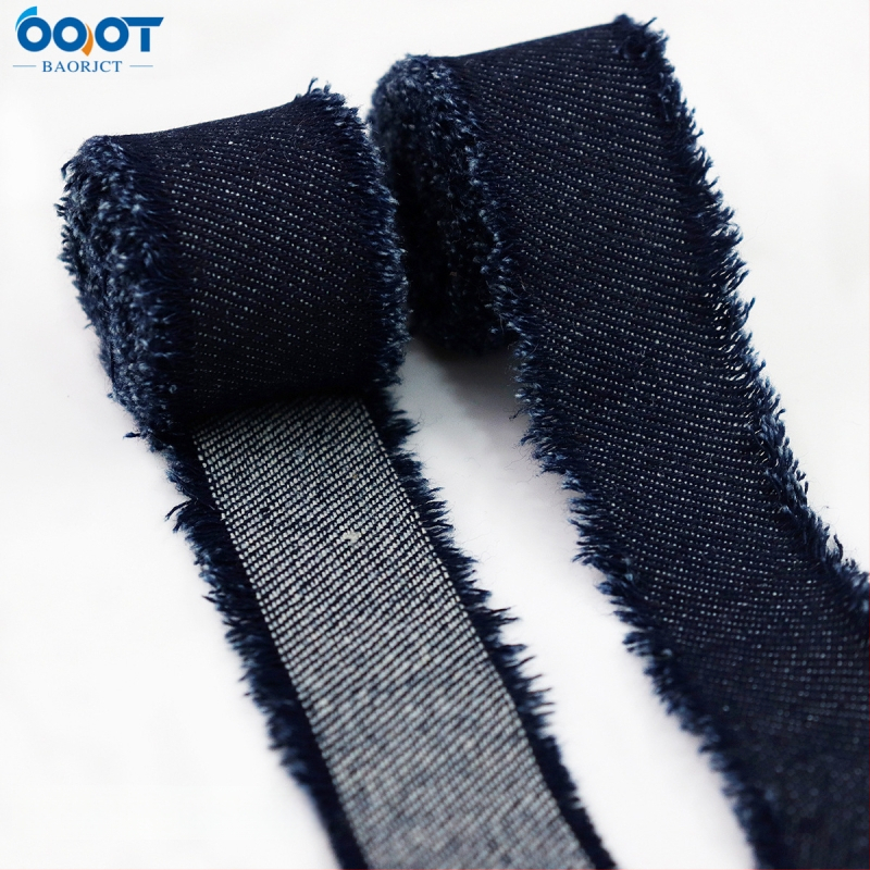 OOOT BAORJCT poliészter Chanel-stílusú dupla bojt szalag hajdíszek és ruhadíszítéshez