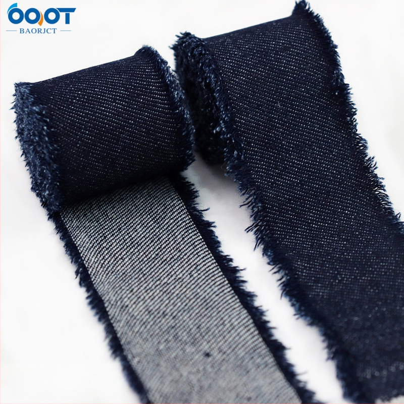 OOOT BAORJCT poliészter Chanel-stílusú dupla bojt szalag hajdíszek és ruhadíszítéshez