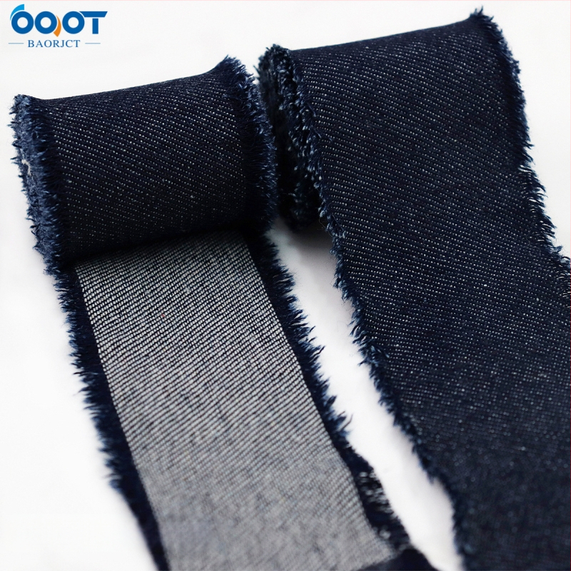 OOOT BAORJCT poliészter Chanel-stílusú dupla bojt szalag hajdíszek és ruhadíszítéshez