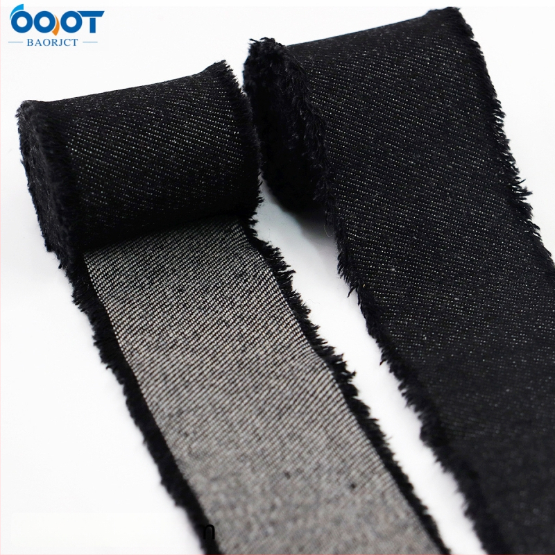 OOOT BAORJCT poliészter Chanel-stílusú dupla bojt szalag hajdíszek és ruhadíszítéshez