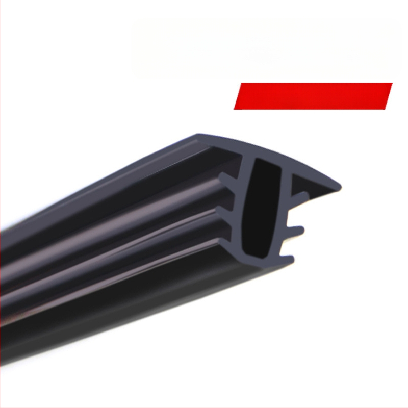 Автомобилен уплътнител за врата от гума, дизайн с пет и шест отвора, шумоизолационен и водоустойчив, за различни модели