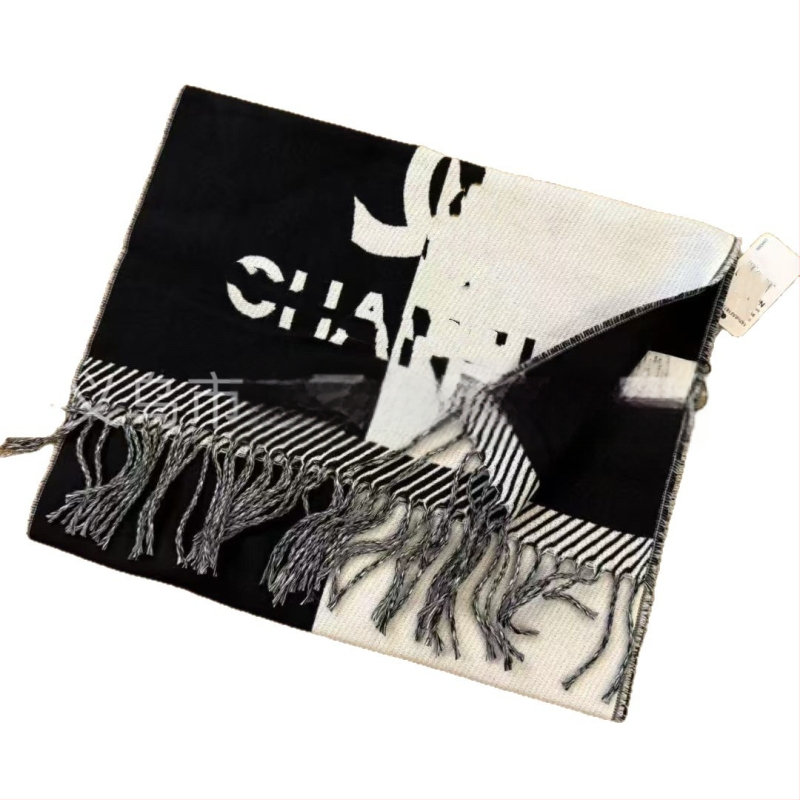 Kootud jacquard sall, kahekülgne, kunstlik kašmir ja puuvillane alus