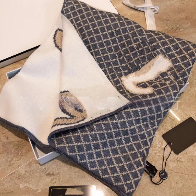 Kootud jacquard sall, kahekülgne, kunstlik kašmir ja puuvillane alus