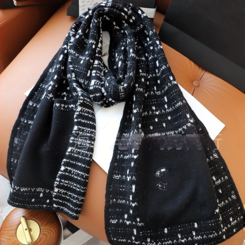 Kootud jacquard sall, kahekülgne, kunstlik kašmir ja puuvillane alus