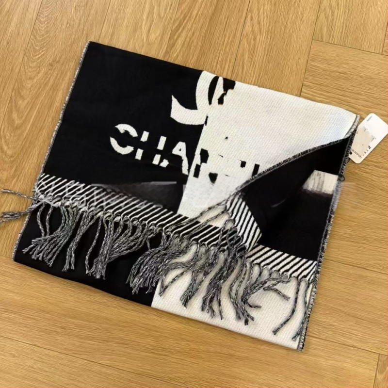 Kootud jacquard sall, kahekülgne, kunstlik kašmir ja puuvillane alus